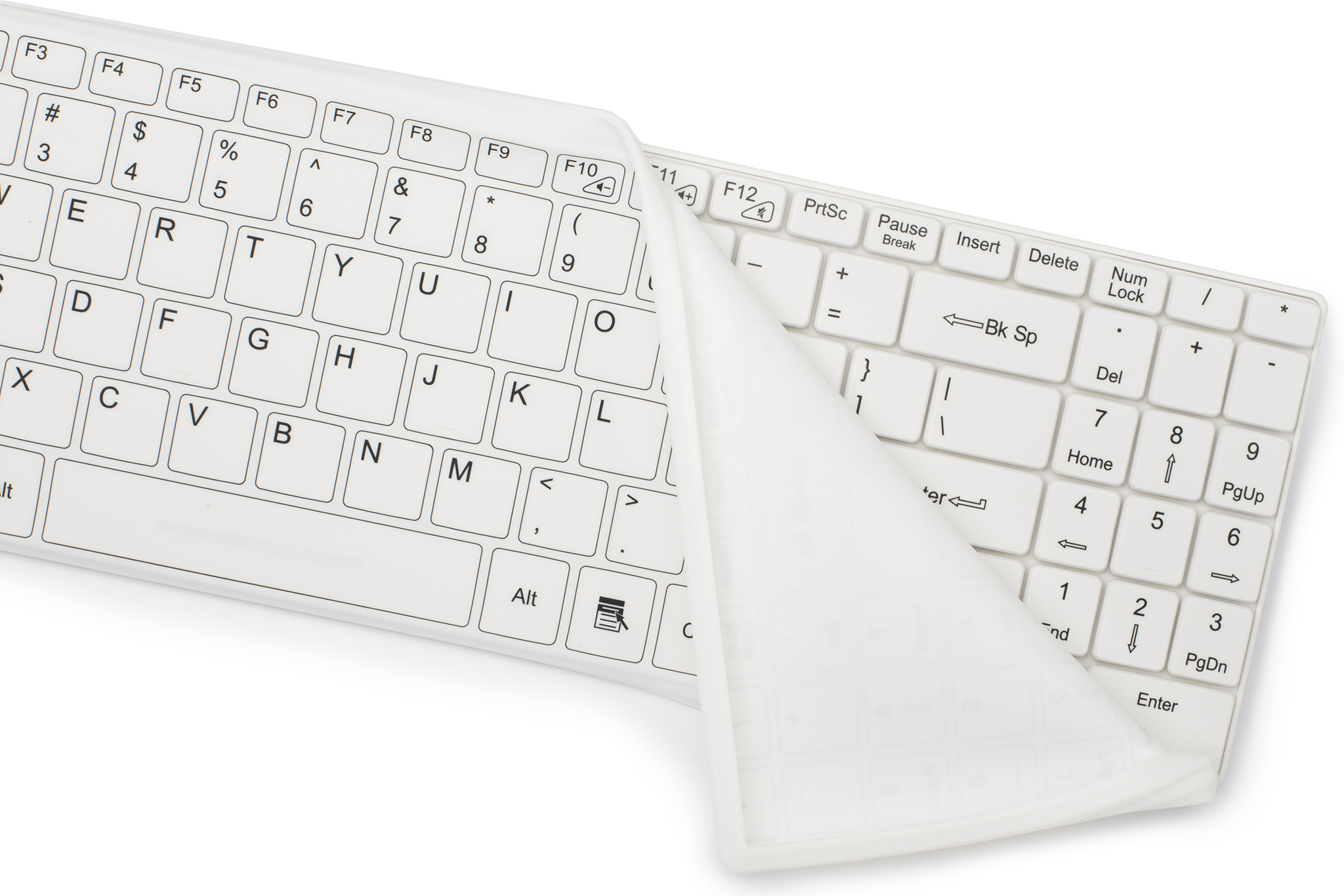 Image Antimicrobial Silicone Keyboard (with backlight)